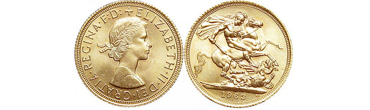 valore sterlina d'oro