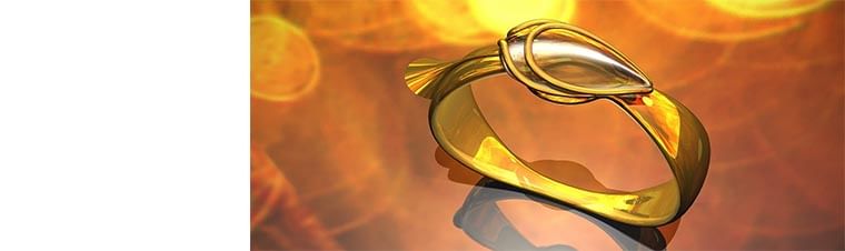 gioielli in oro e pietre