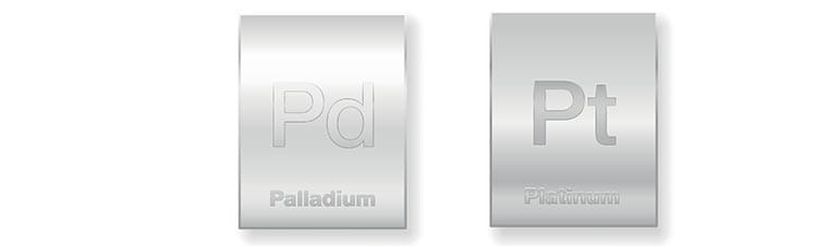 quotazione platino e palladio