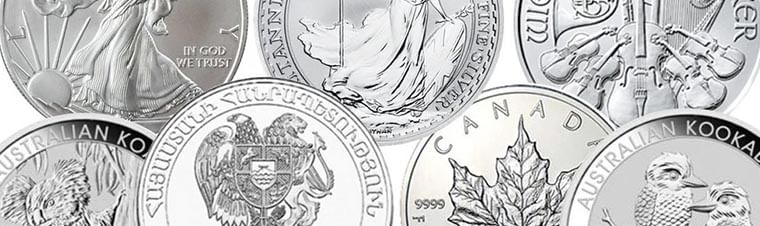 monete in argento da investimento