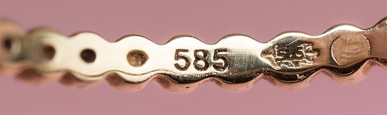 valore oro 585